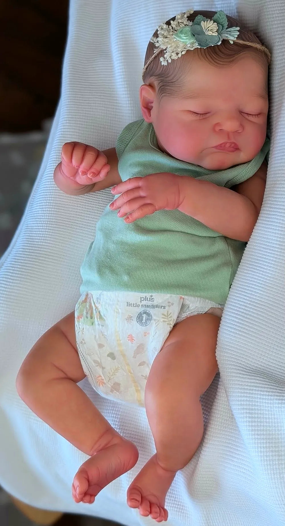 Bebé Reborn Realista Olivia niña con 50cm y 1.700kg