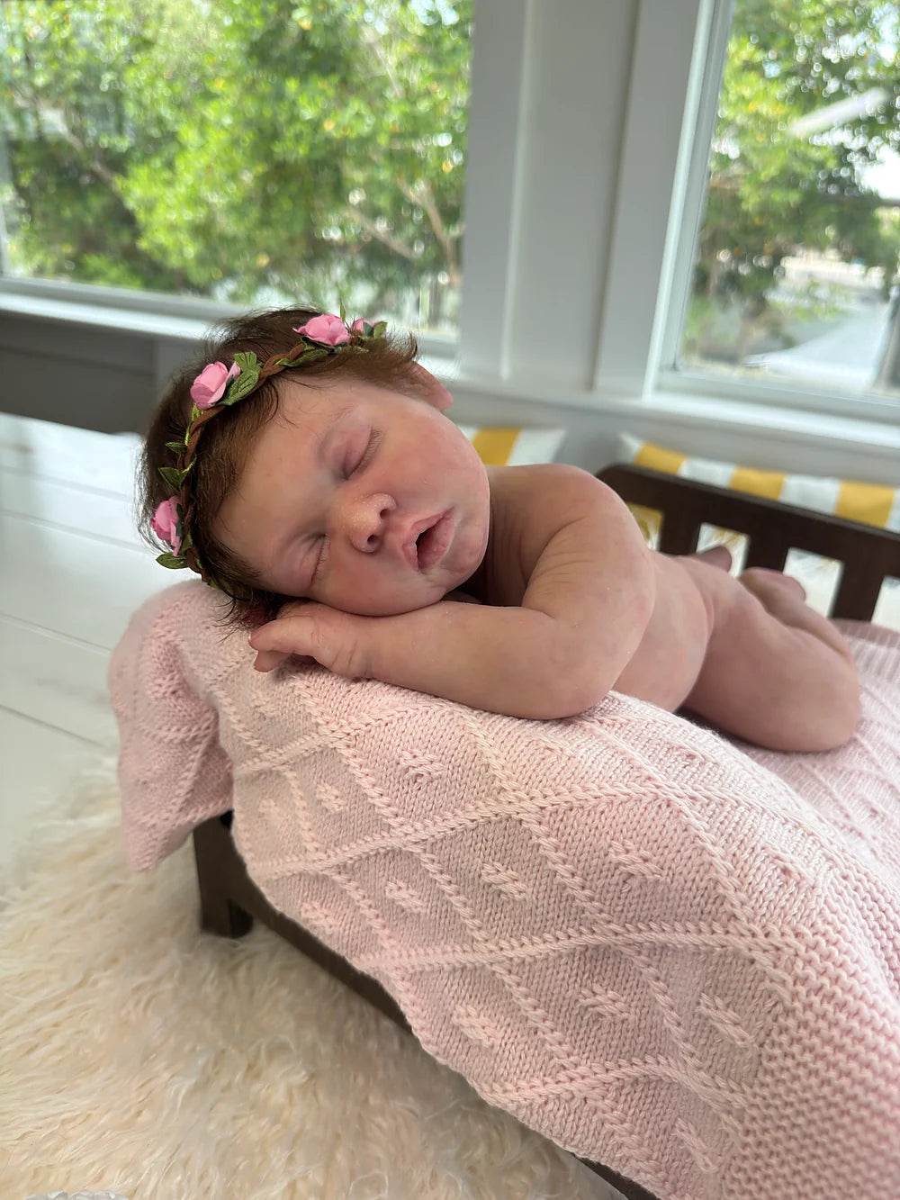 Bebé Reborn Realista Chloe niña con 50cm y 1.700kg