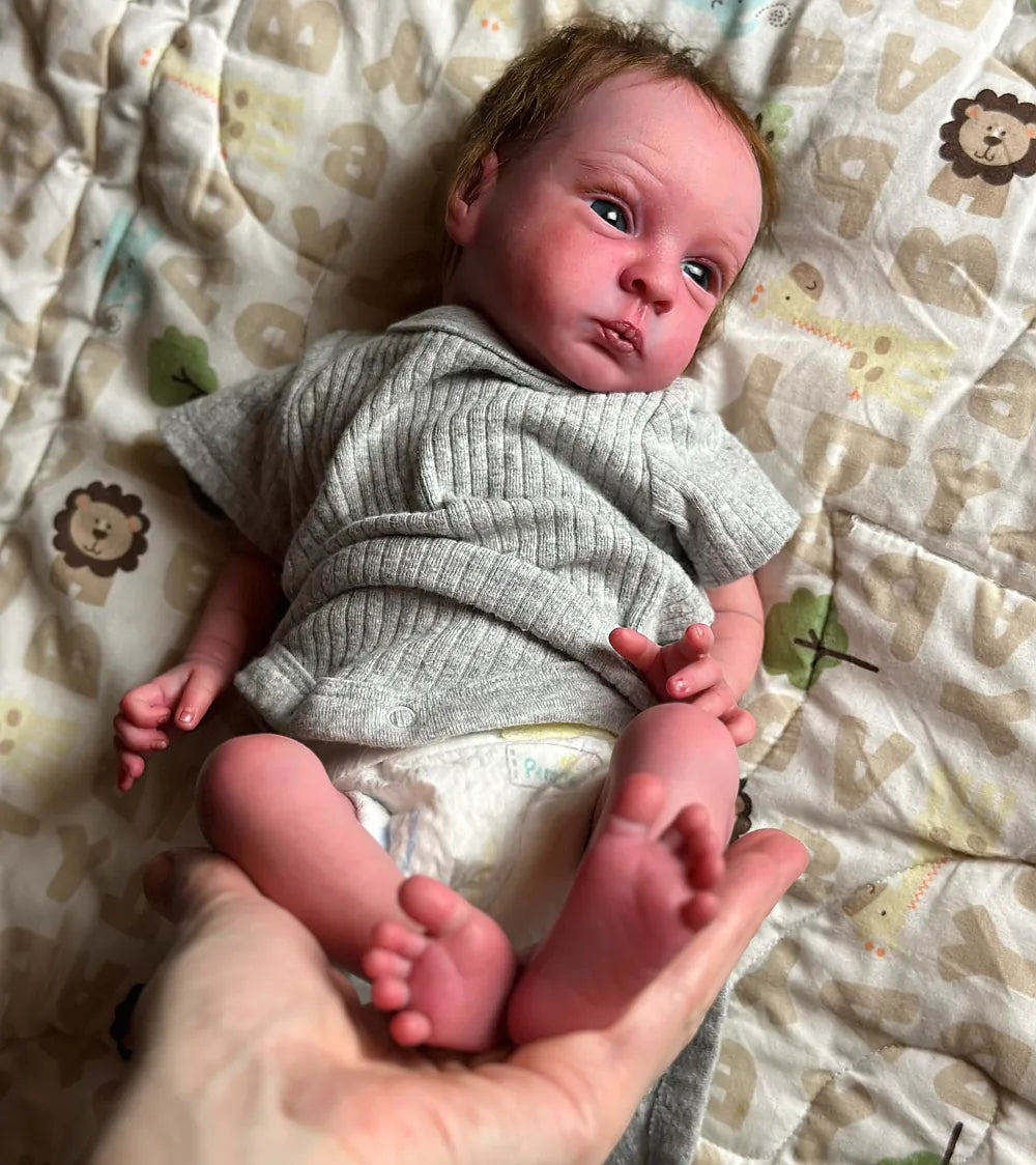 Bebé Reborn Prematura Realista  Laura niña con 44cm y 1.400kg