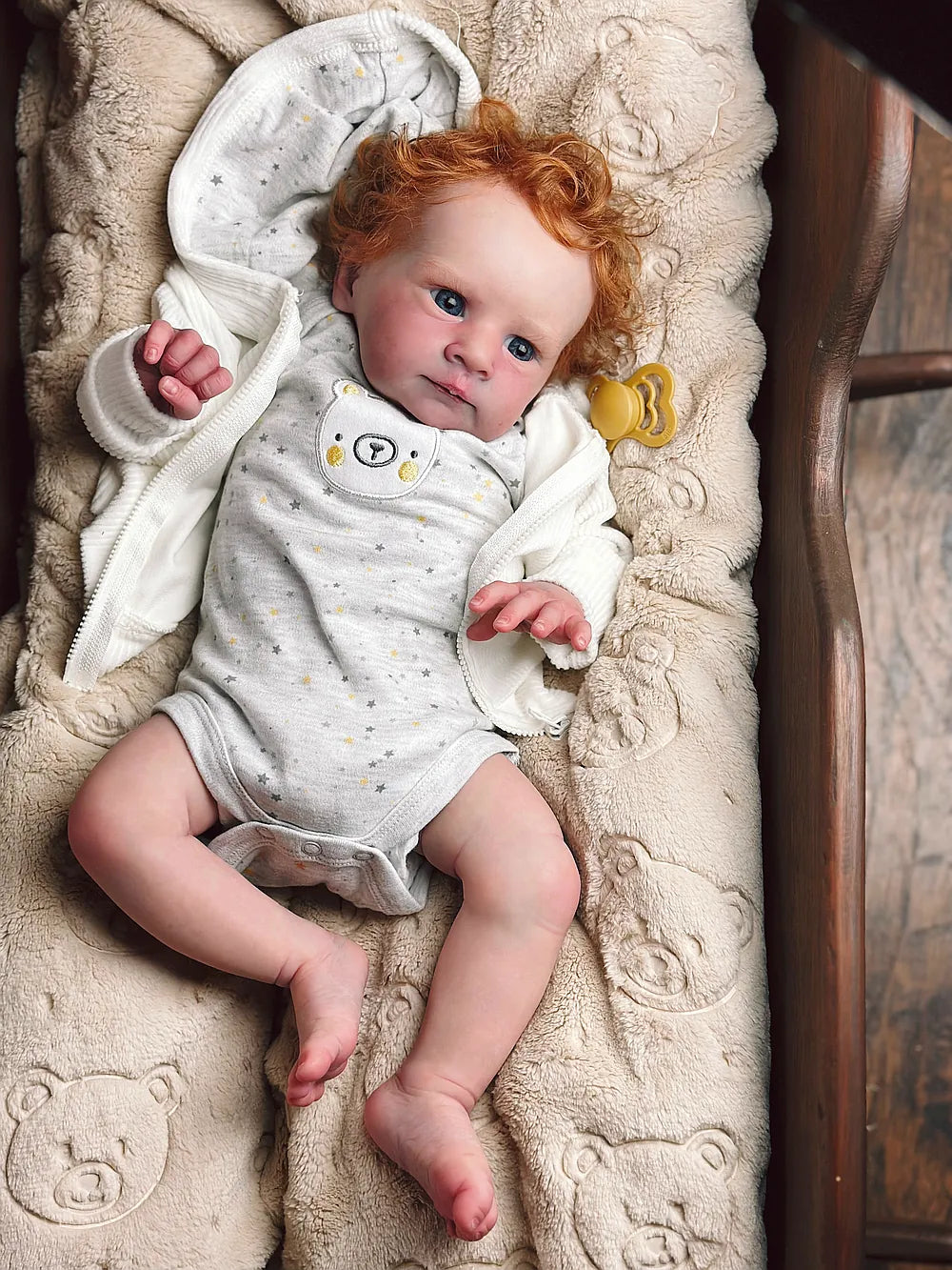 Bebé Reborn Realista  Vivian niña con 50cm y 1.800kg