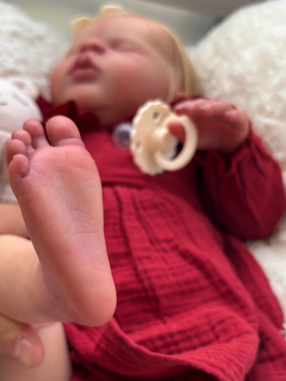Bebé Reborn Realista  Emília niña con 51cm y 1.800kg