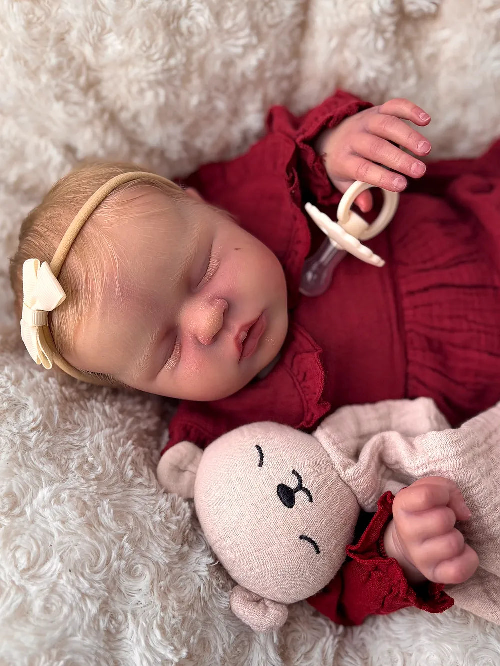 Bebé Reborn Realista  Emília niña con 51cm y 1.800kg