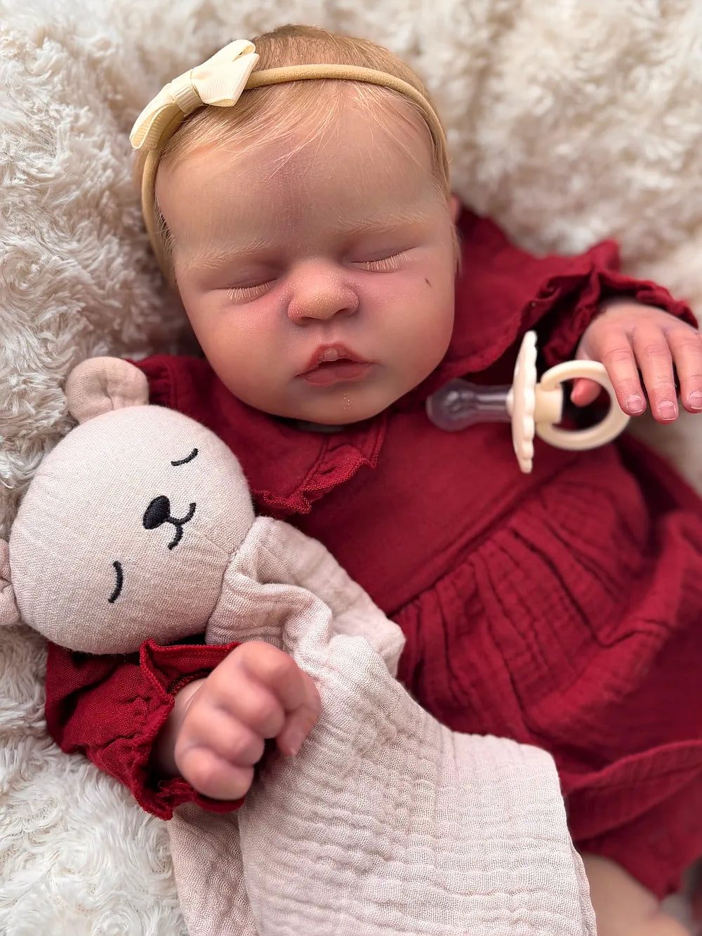 Bebé Reborn Realista  Emília niña con 51cm y 1.800kg