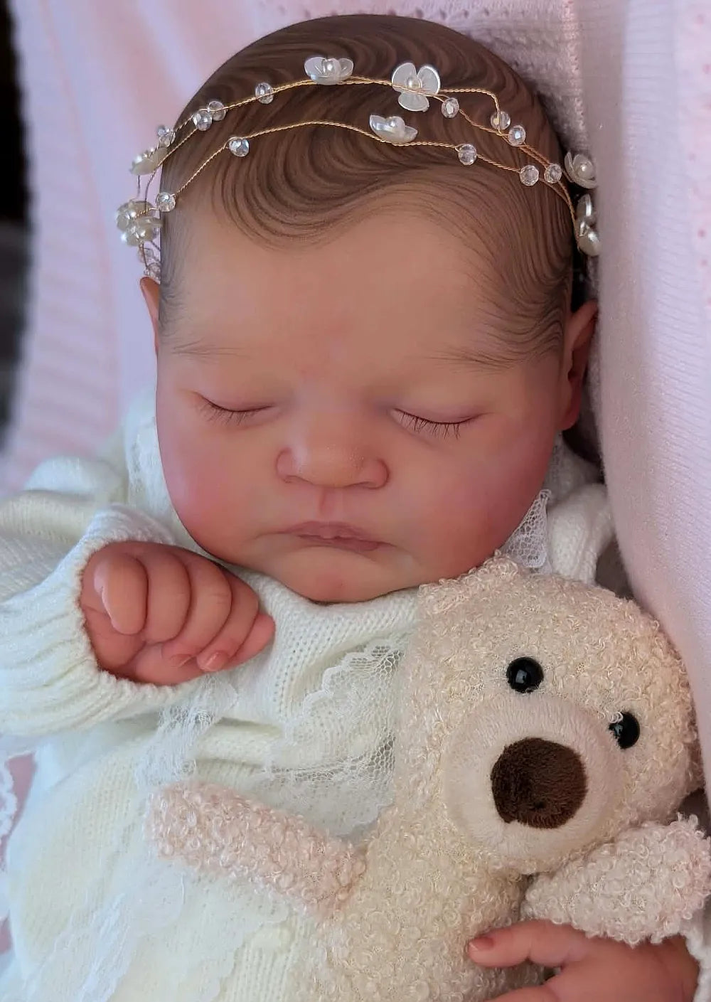 Bebé Reborn Realista  Olivia niña con 50cm y 1.700kg