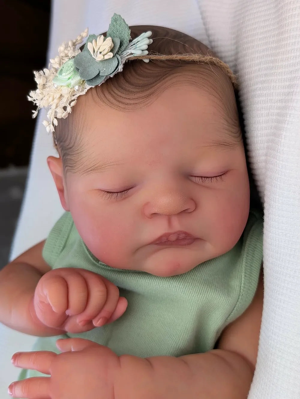 Bebé Reborn Realista  Olivia niña con 50cm y 1.700kg