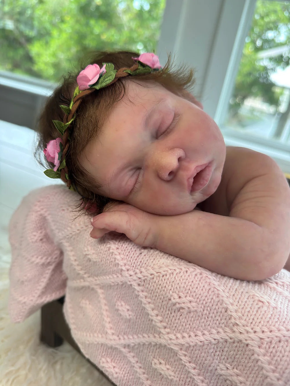Bebé Reborn Realista  Chloe niña con 50cm y 1.700kg