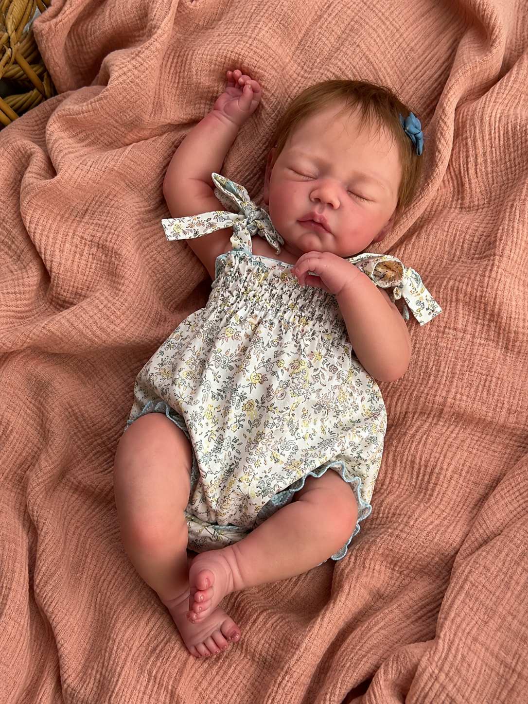 Bebé Reborn Realista  Sara niña con 49cm y 1.600kg